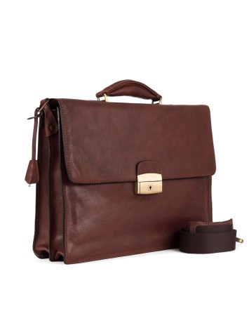 Gianni Conti Leather Briefcase