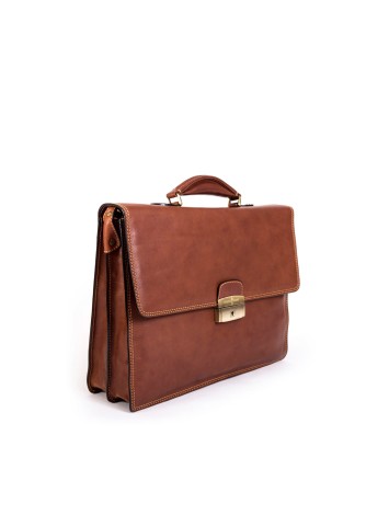 Gianni Conti Leather Briefcase