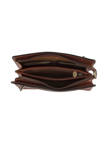 Gianni Conti Leather gents clutch