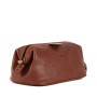 Gianni Conti Leather wash bag