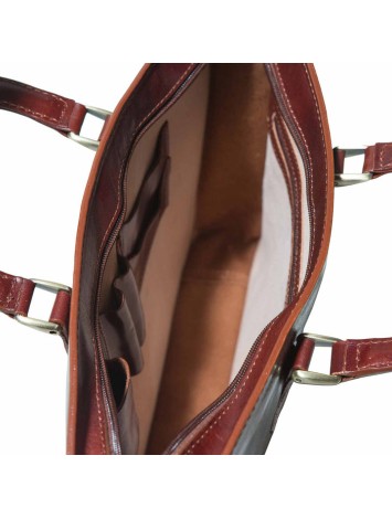 I Medici Leather Briefcase