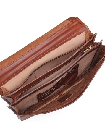 I Medici Leather Briefcase