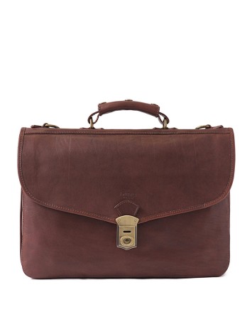I Medici Leather Briefcase