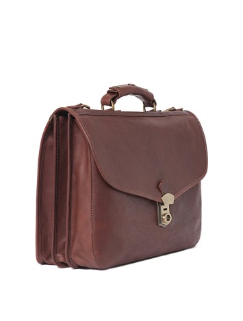 I Medici Leather Briefcase