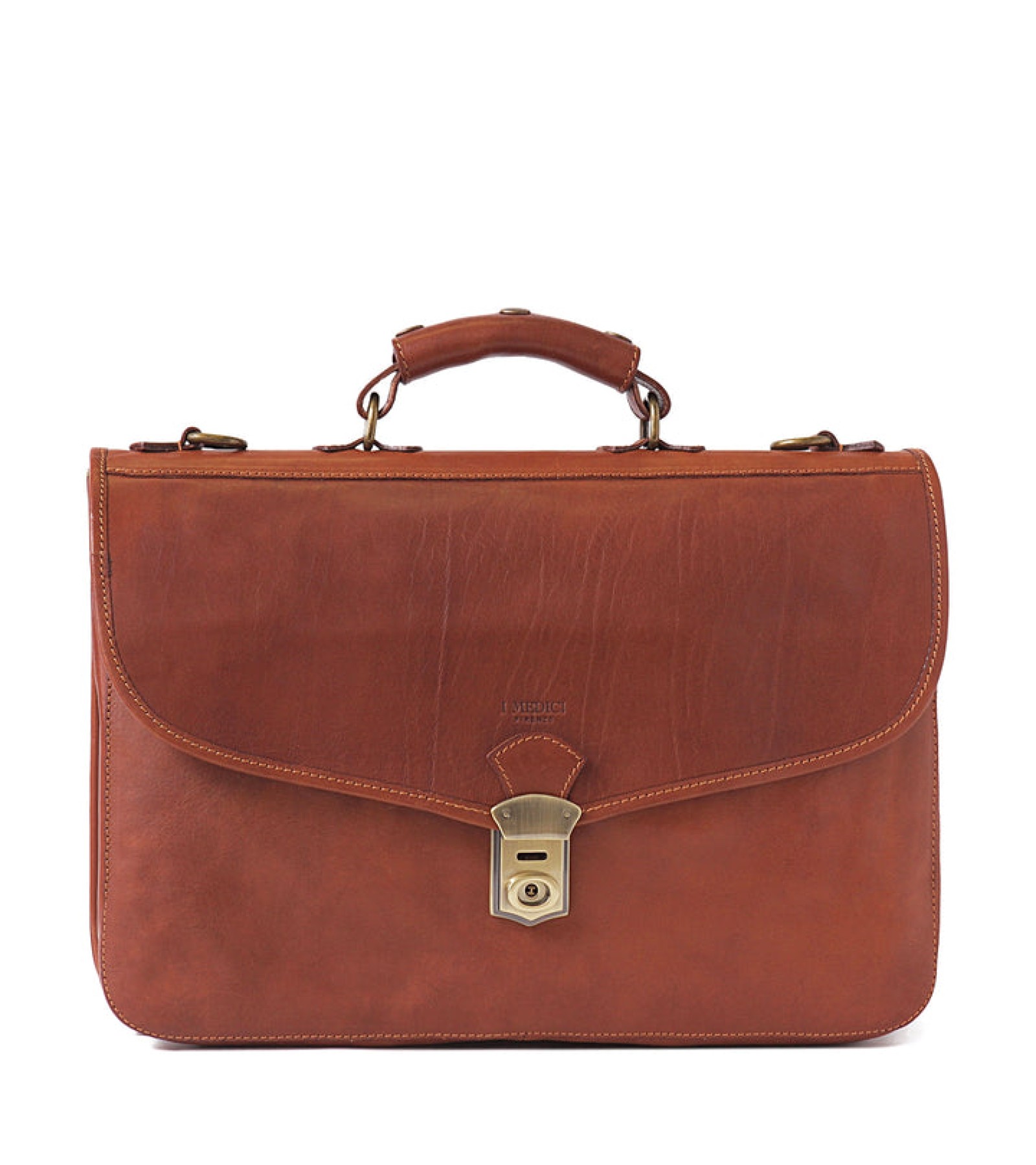 I Medici Leather Briefcase