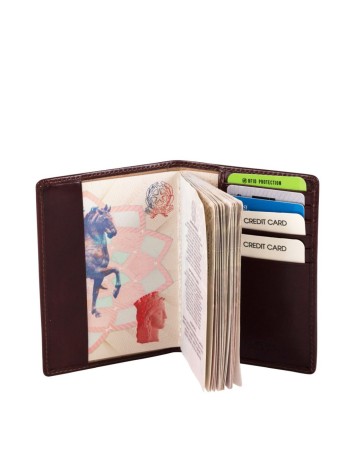Gianni Conti Classic Leather Passport Case