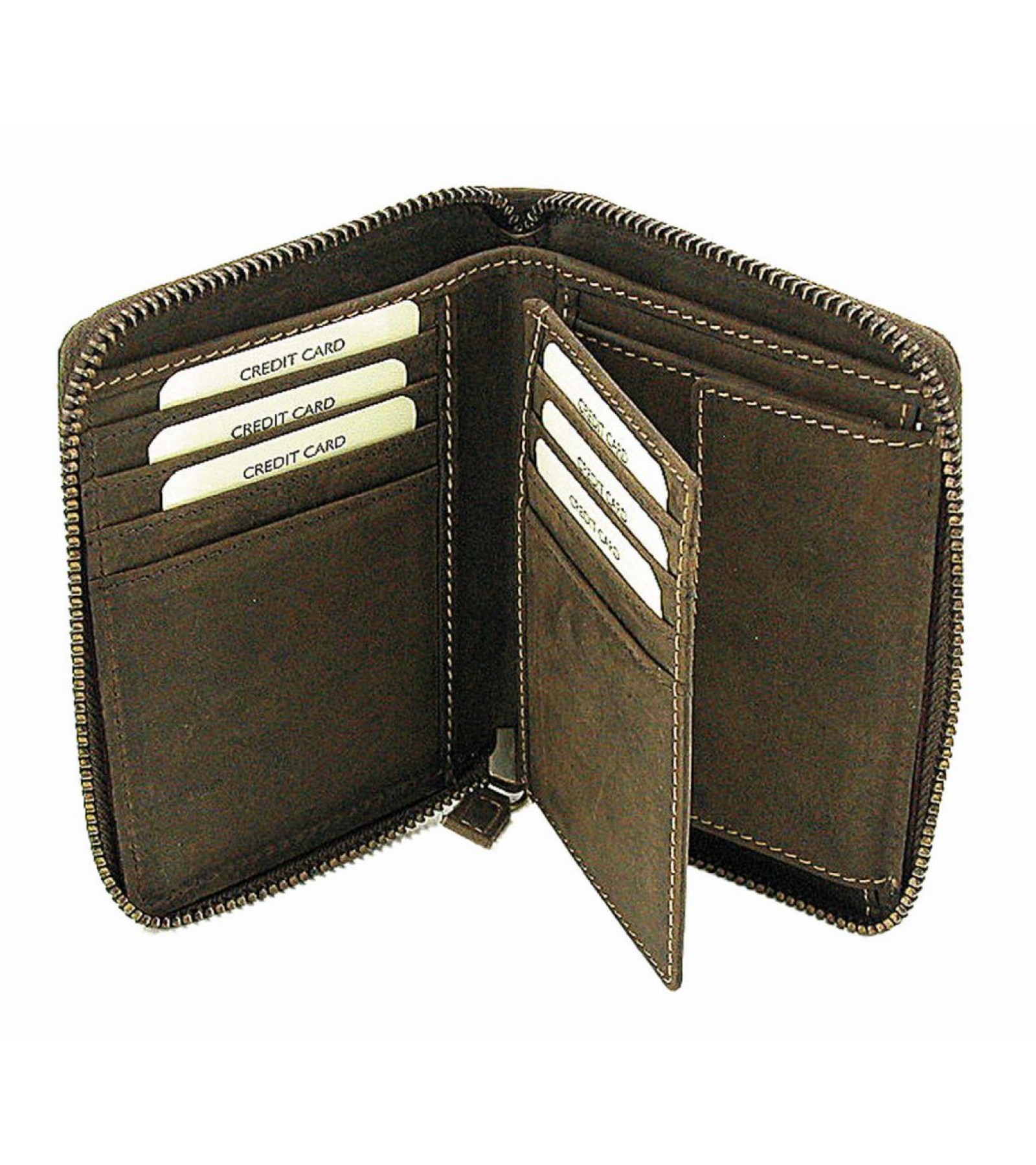 Gianni Conti zip around Leather wallet