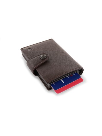 Iron 4.0 Book Credit Card Holder With Cash Pocket