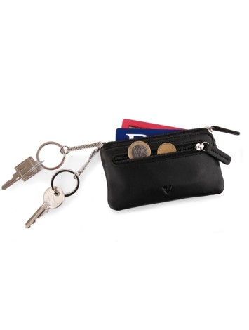 Roncato leather key purse