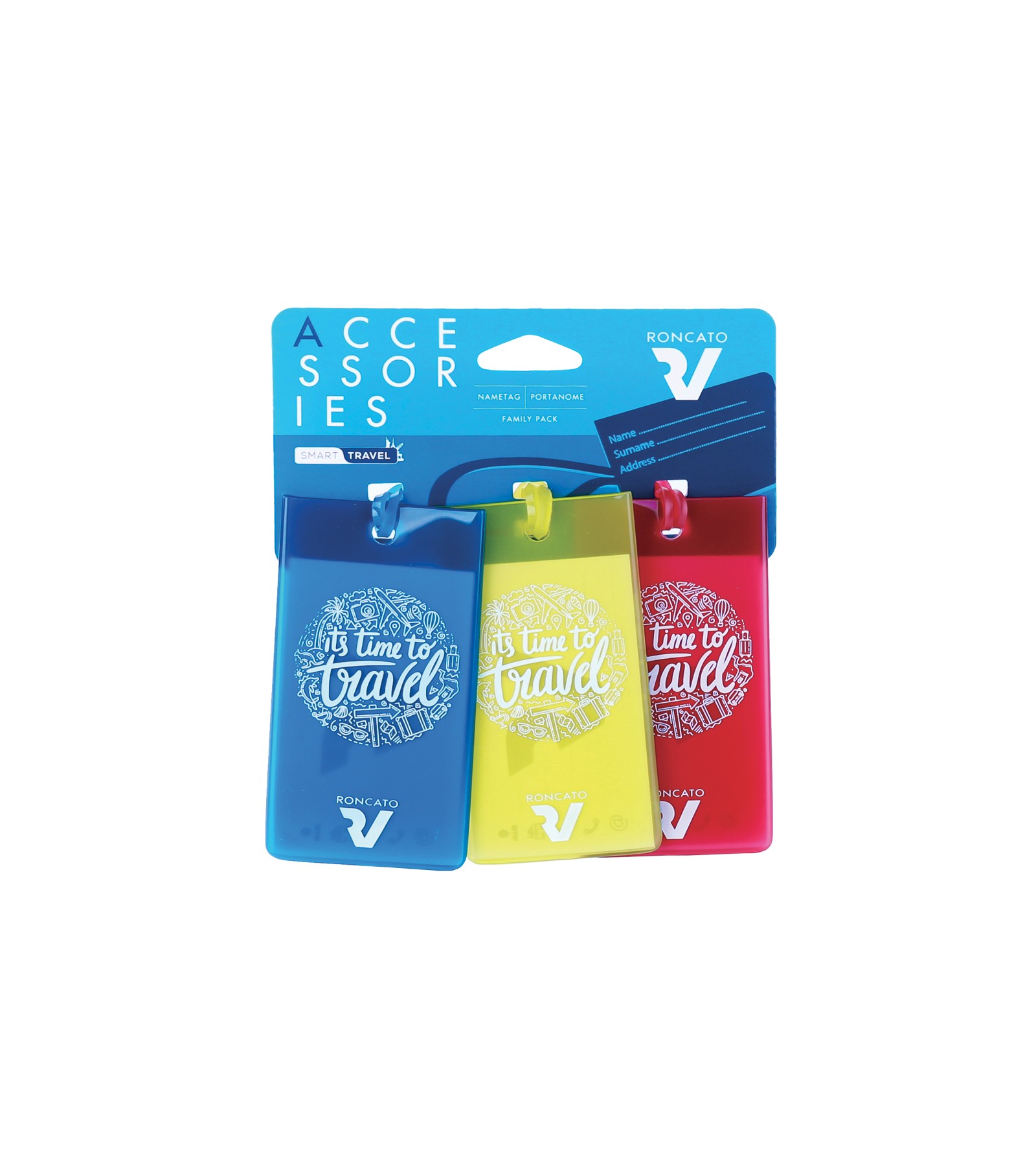 Roncato luggage label
