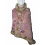 Pashmina Wool Scarf With Fur
