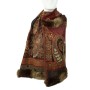 Pashmina Wool Scarf With Fur