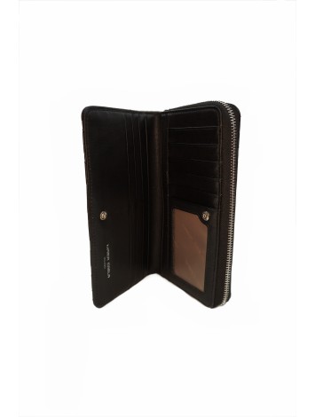 Maria Carla Zip Leather Purse