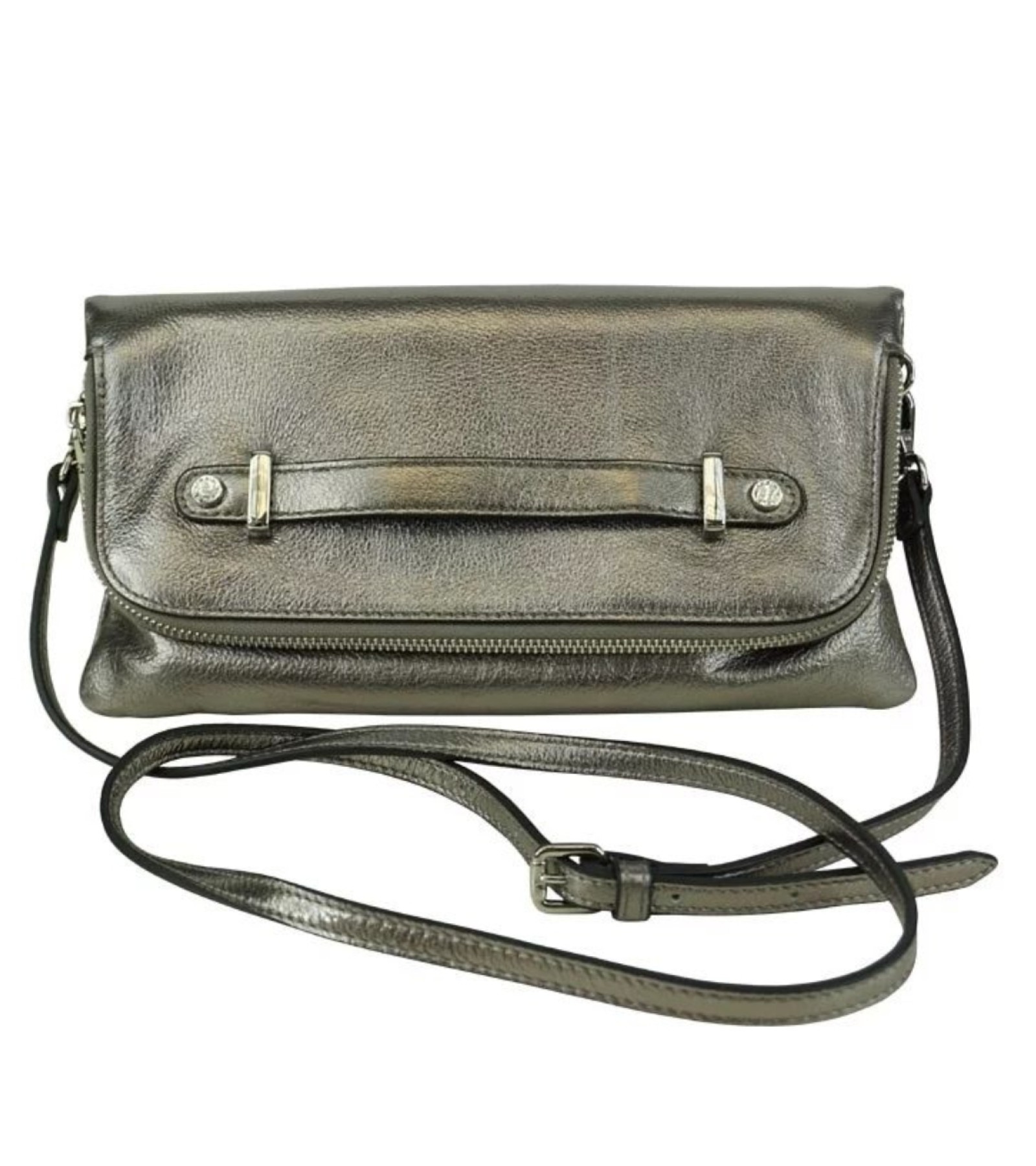 Maria Carla Leather Clutch