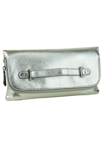 Maria Carla Leather Clutch
