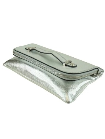 Maria Carla Leather Clutch