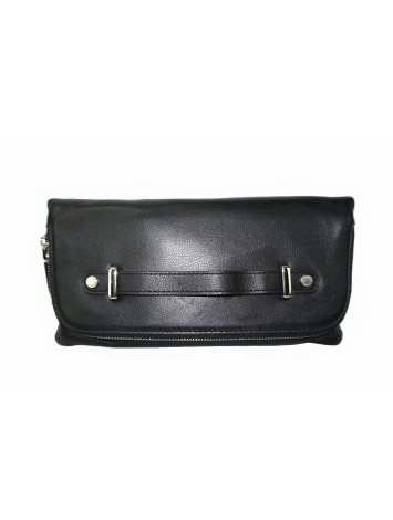 Maria Carla Leather Clutch