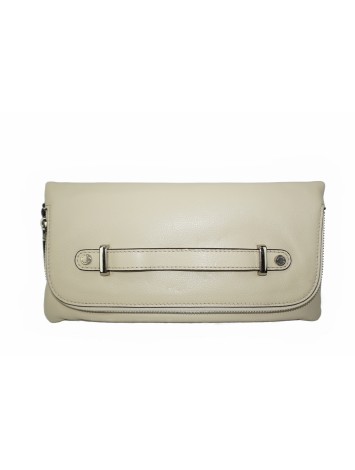 Maria Carla Leather Clutch