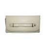 Maria Carla Leather Clutch