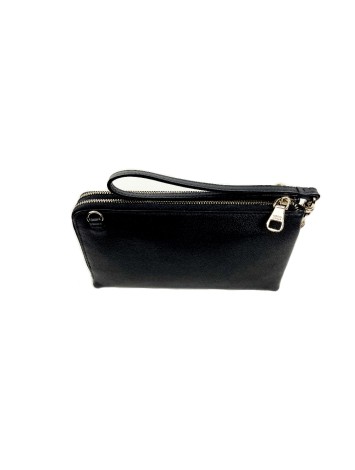 Maria Carla Soft Leather Clutch