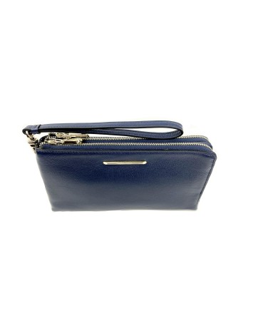 Maria Carla Soft Leather Clutch