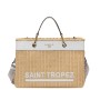 Nannini Straw/Leather Handbag Tropez