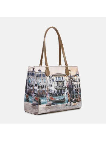 YNot Shopping bag Blue Lagoon