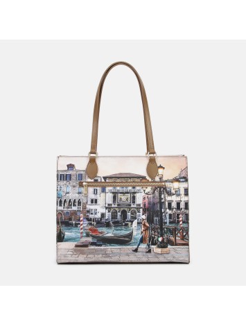 YNot Shopping bag Blue Lagoon